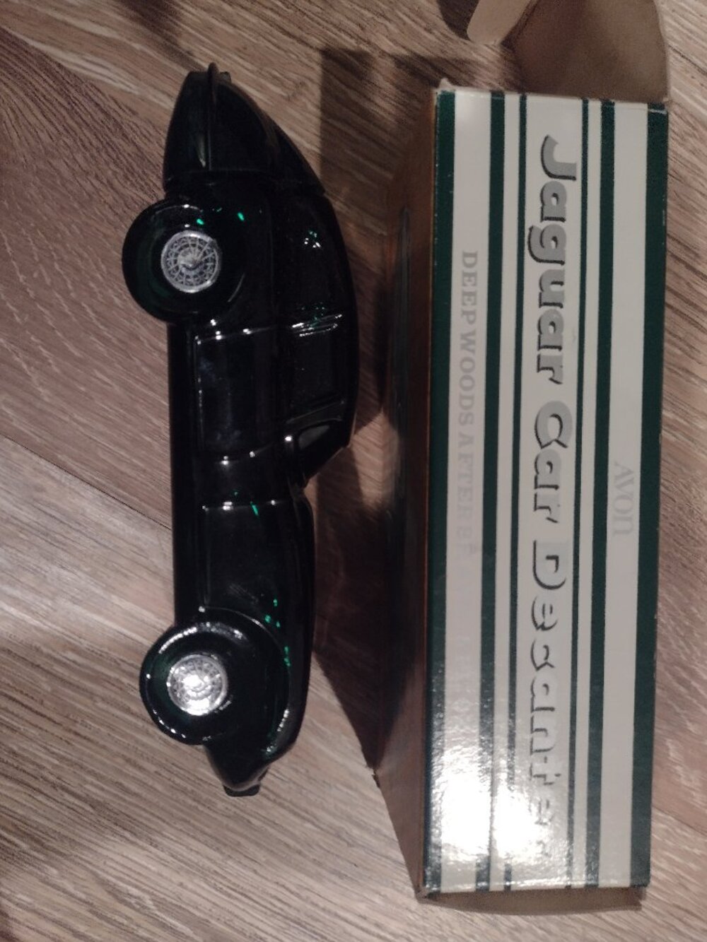 Avon Dune Buggy and Jaguar Car Decanter both 5 fl oz mostly full